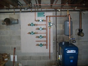 Quantum Boiler Installation, Pre-Upgrade       