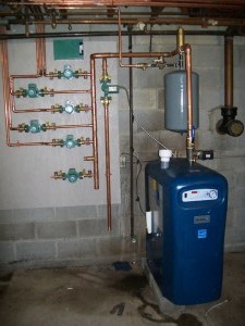 Quantum Boiler Installation, Pre-Upgrade         