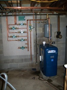 Quantum Boiler Installation, Pre-Upgrade         