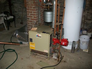 Boiler Installation, Pre-Upgrade      