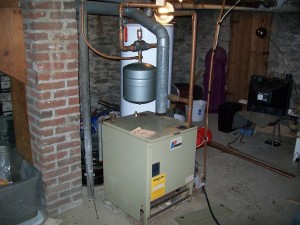 Boiler Installation, Pre-Upgrade       