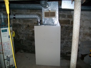 Furnace Installation, Pre-Upgrade 