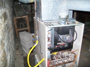 Furnace Installation, Pre-Upgrade 