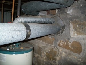 Furnace Installation, Pre-Upgrade     